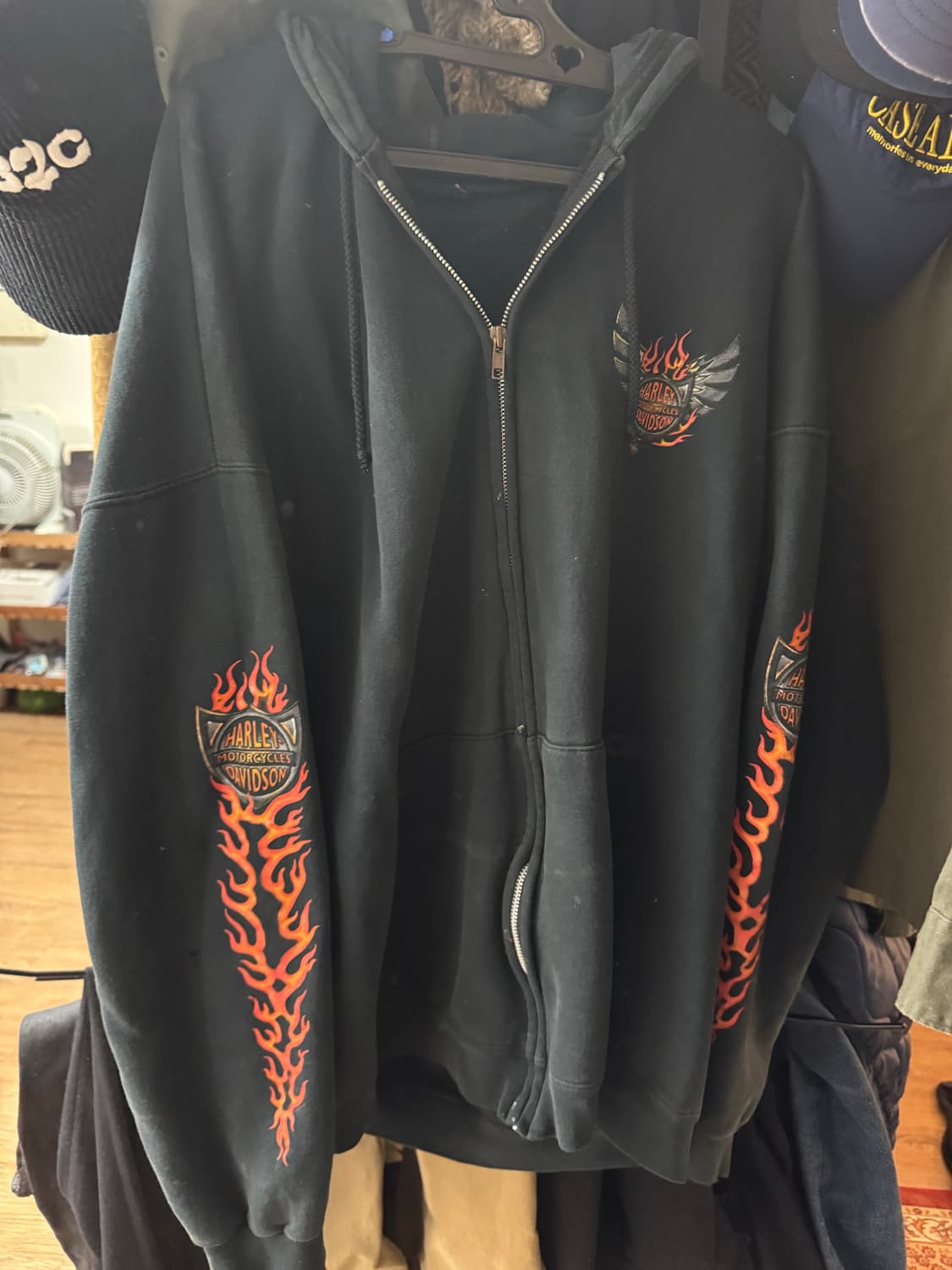 빈티지 할리데이빗슨 후드집업  상품이미지1