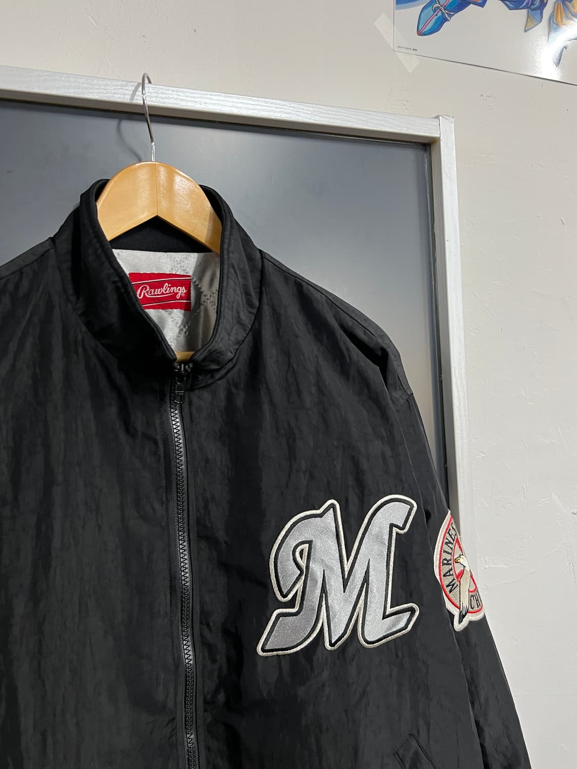 Japanese Vintag일본 빈티지 지바 롯데 마린스 스타디움 바시티 상품이미지2