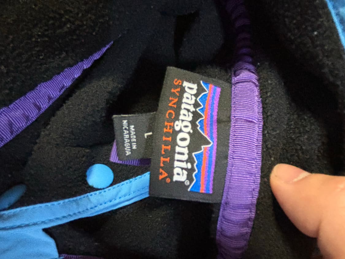 파타고니아 신칠라 스냅티 풀오버 상품이미지2