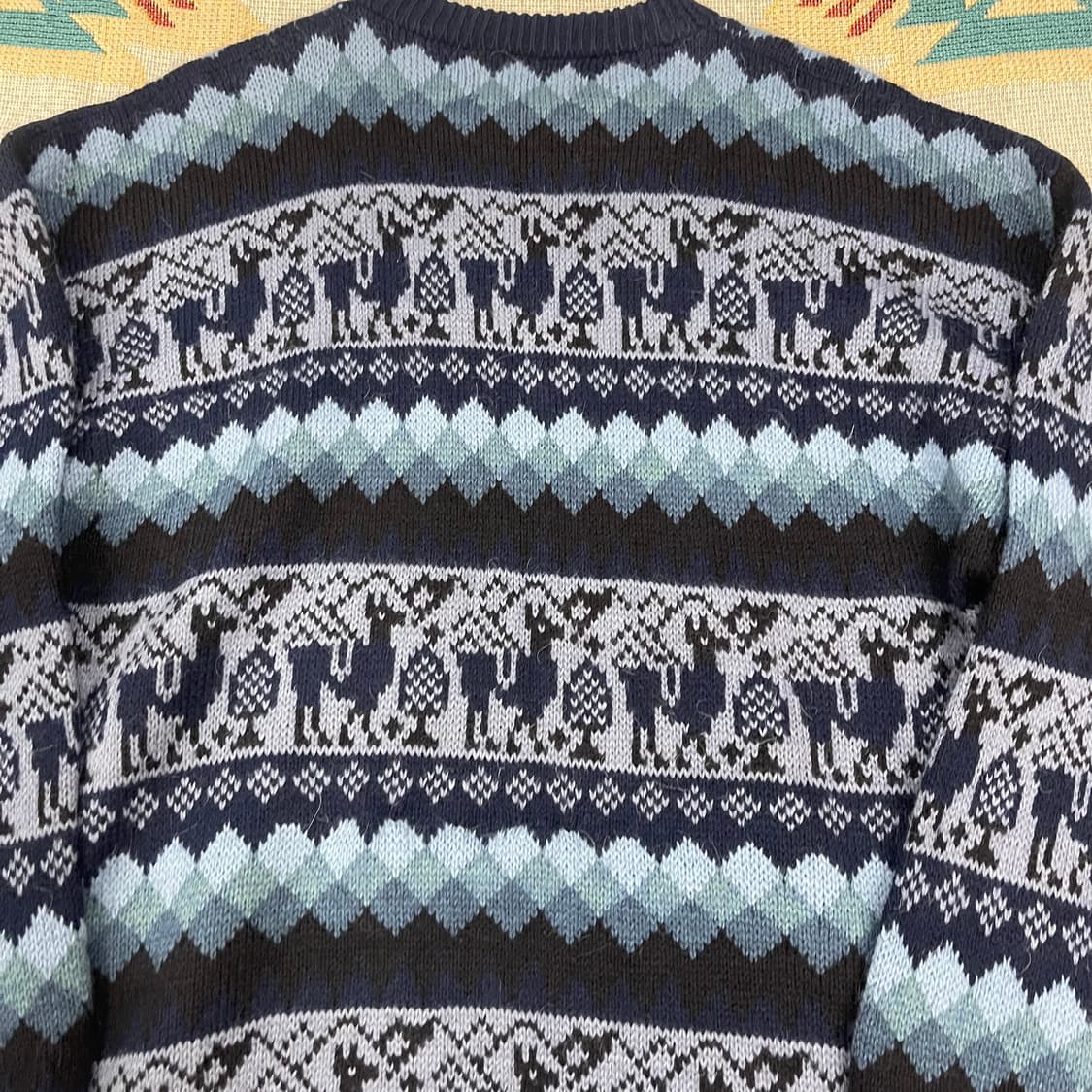90's 100% ALPACA  sweater 상품이미지6