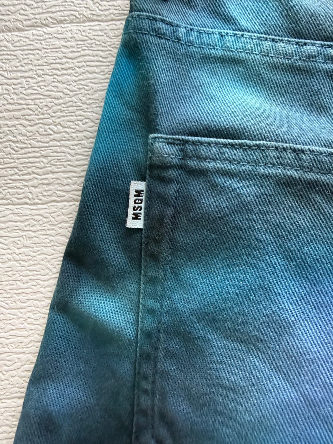 MSGM 데님 반바지 청반바지 상품이미지4