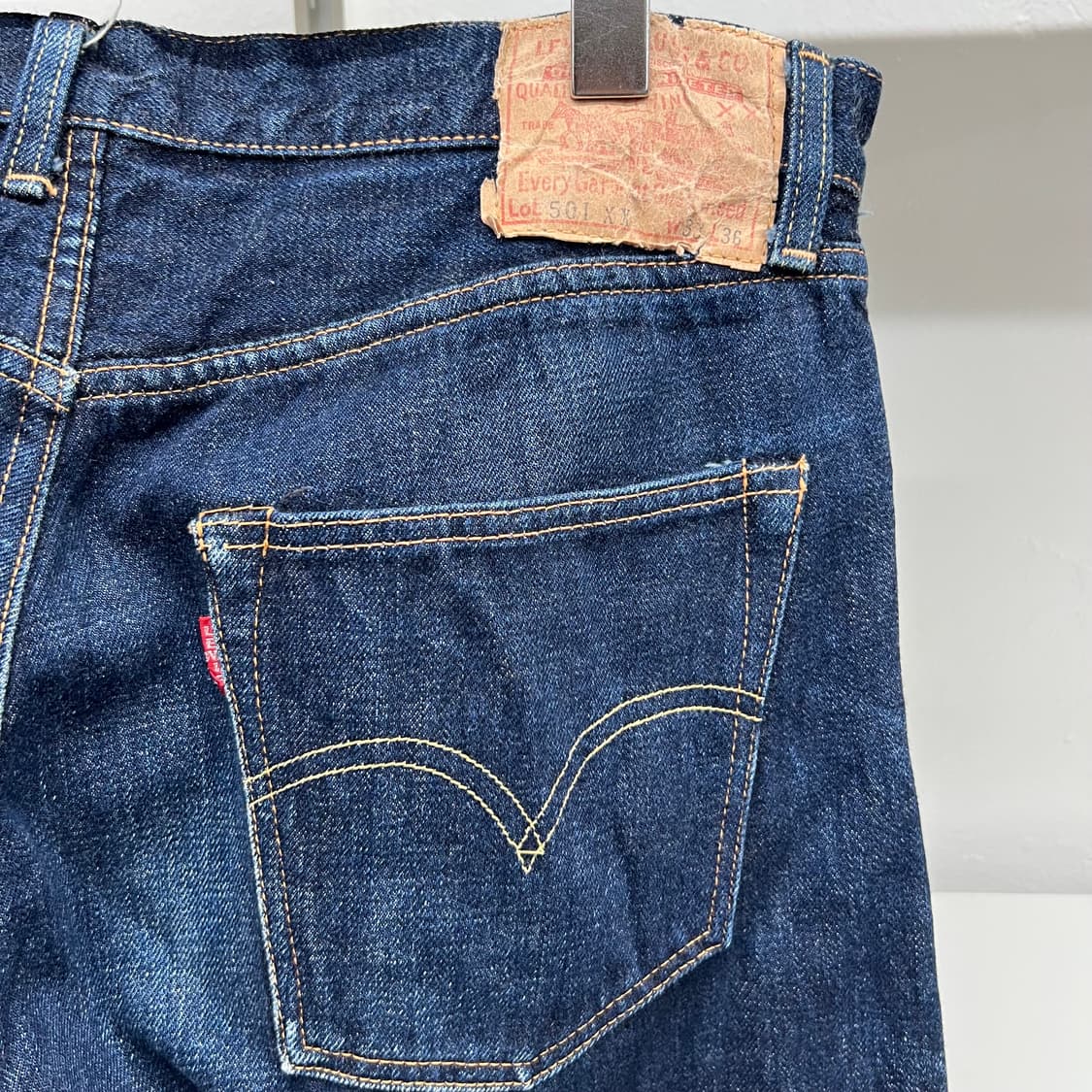리바이스 501xx 셀비지 데님팬츠 상품이미지4