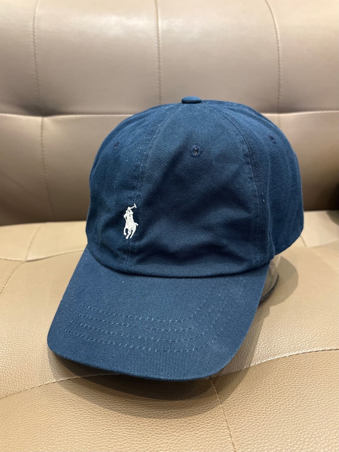 폴로 랄프로렌 레더 스트랩 볼캡 상품이미지1