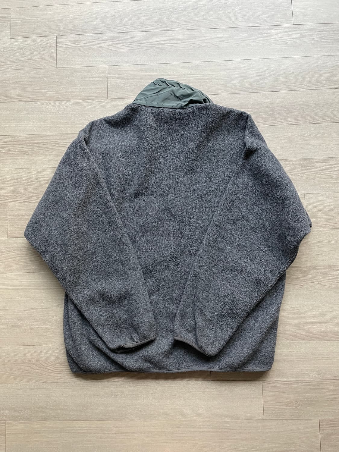 90s 파타고니아 신칠라 그레이 플리스 자켓 상품이미지2