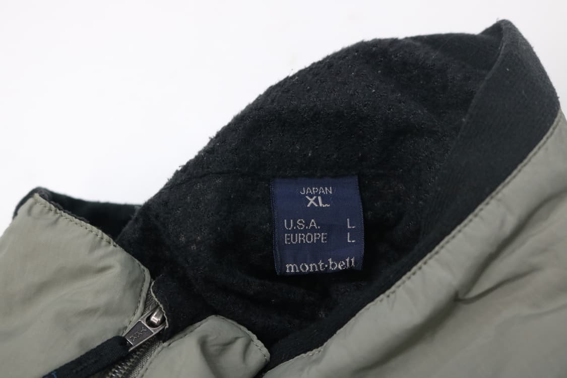 mont-bell 몽벨 빈티지 클라이마라이트 플리스 안감 나일론 자켓 상품이미지9