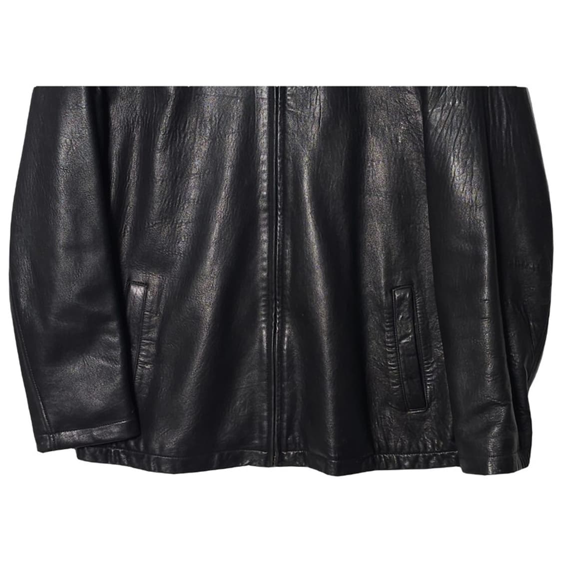 TK.TWINS 양가죽 집업 자켓 2XL 상품이미지4