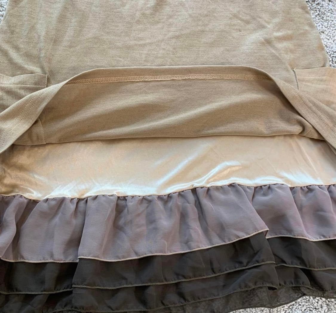 Maple 재패니즈 빈티지 일본 빈티지 모리걸 레이어드 원피스 상품이미지2