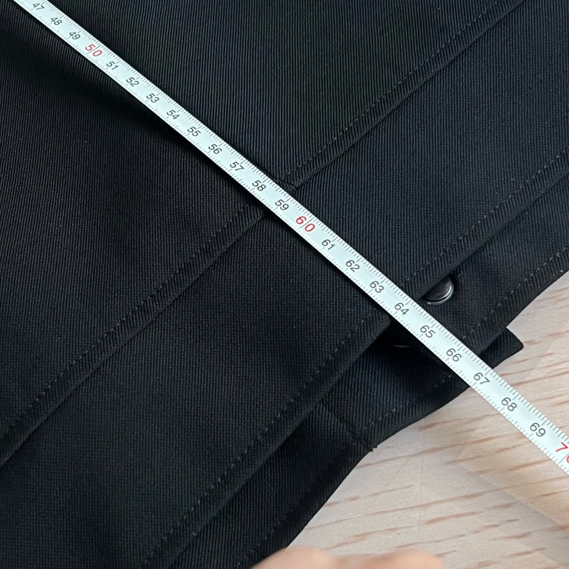 쿠어 미니멀 오버핏 울 자켓 상품이미지9