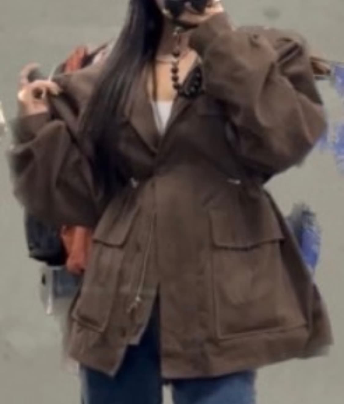 진바니 윈드니 브라운 야상 상품이미지10