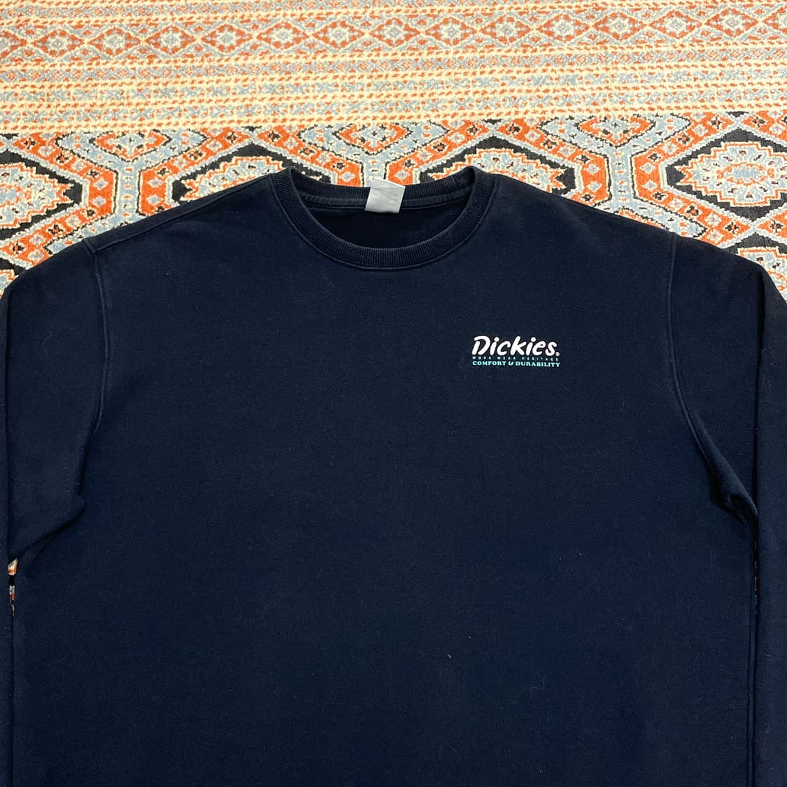 디키즈 스펠로고 네이비 맨투맨 티셔츠 남성XL 상품이미지2