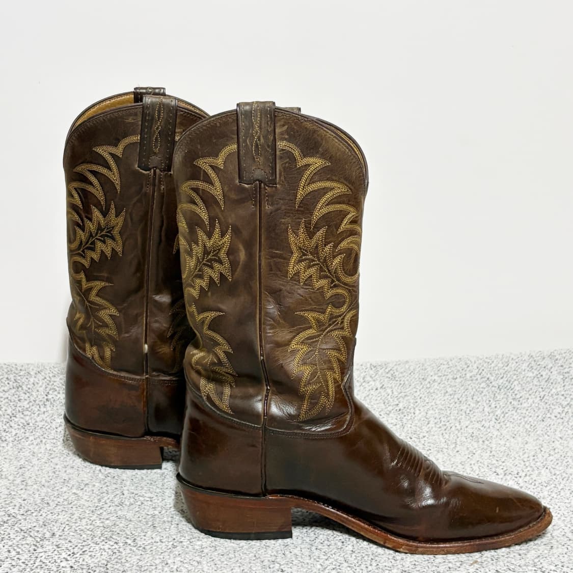 토니 라마 빈티지 웨스턴 카우보이 부츠 Made in USA 상품이미지3