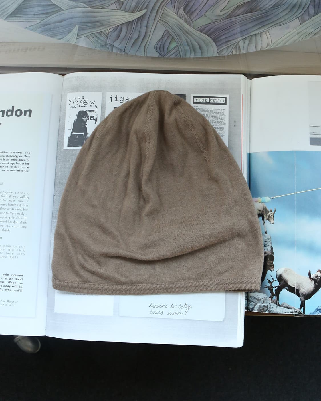 넘버 나인 베이지 비니  상품이미지3