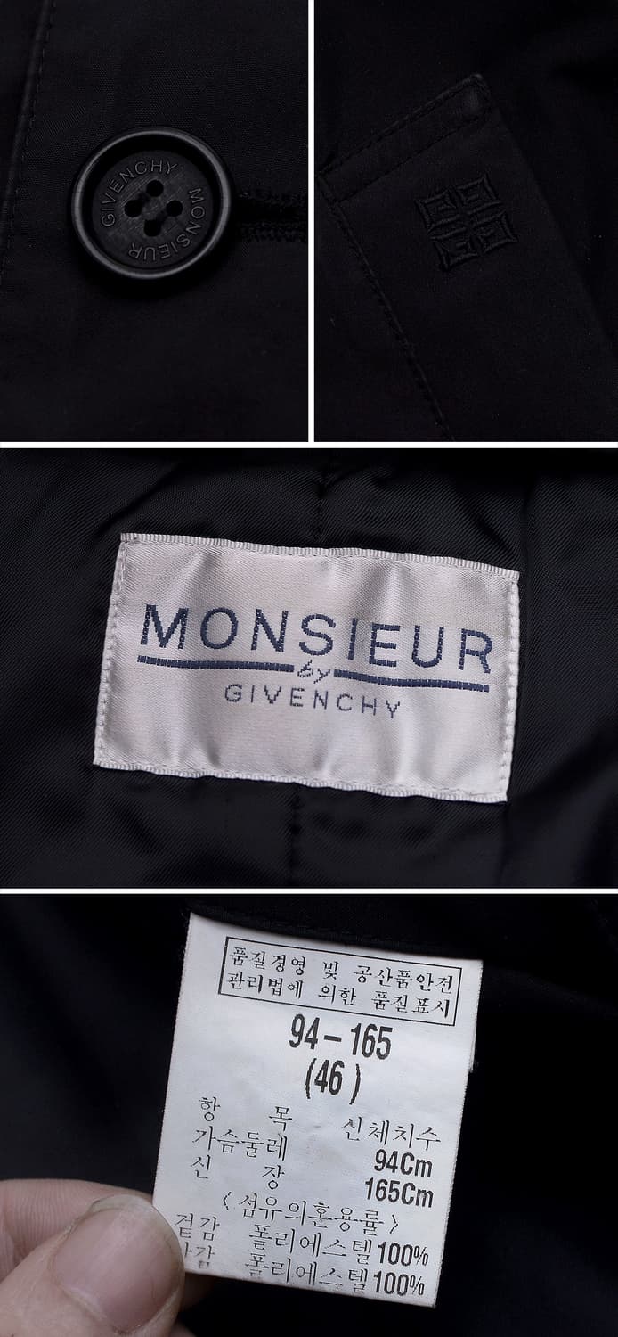 지방시 (GIVENCHY) 클래식 싱글 체스터 패딩 코트 (105+) 상품이미지10