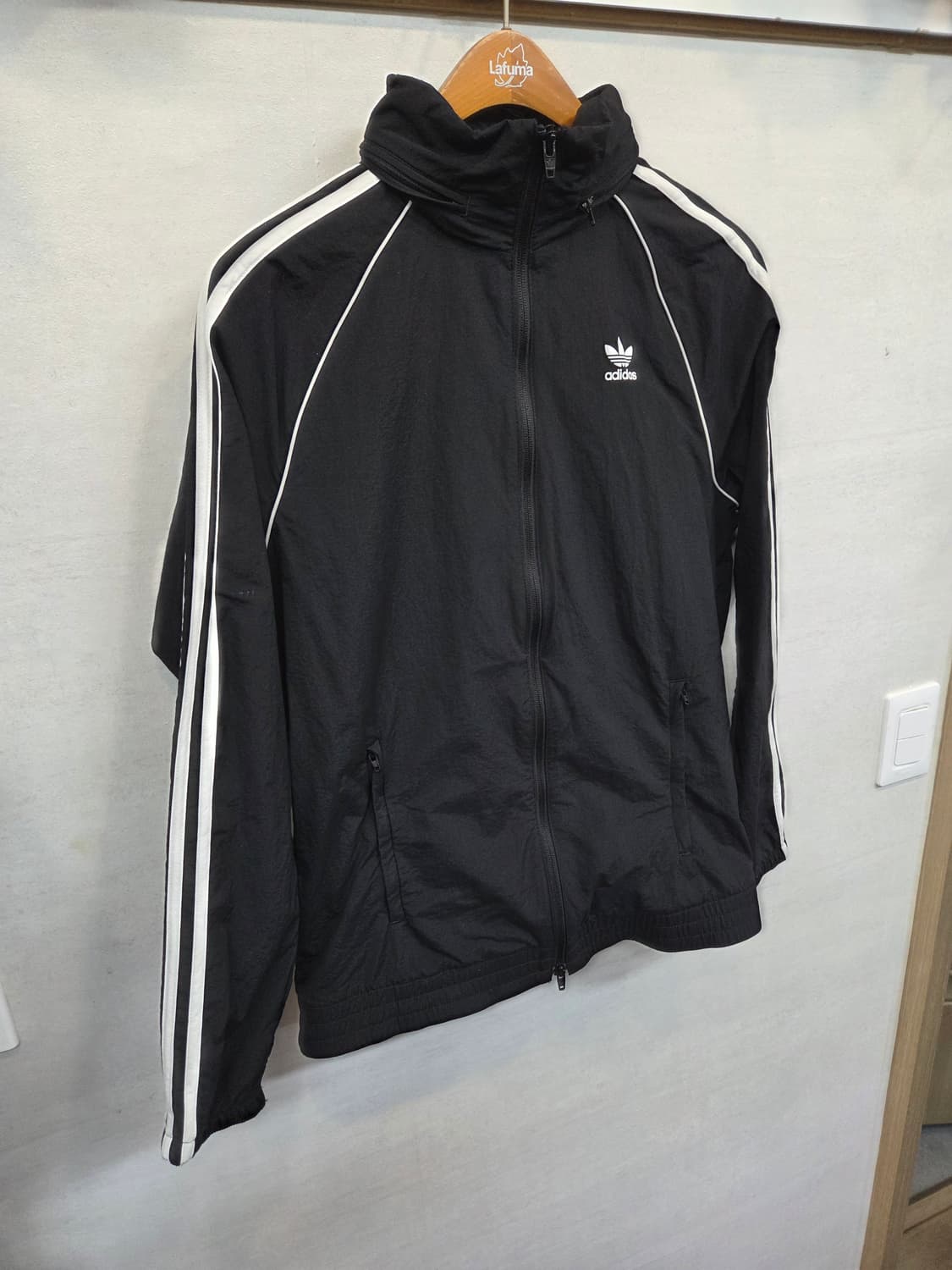 아디다스 슈퍼스타 윈드브레이커 투웨이 트랙 자켓 m 상품이미지5