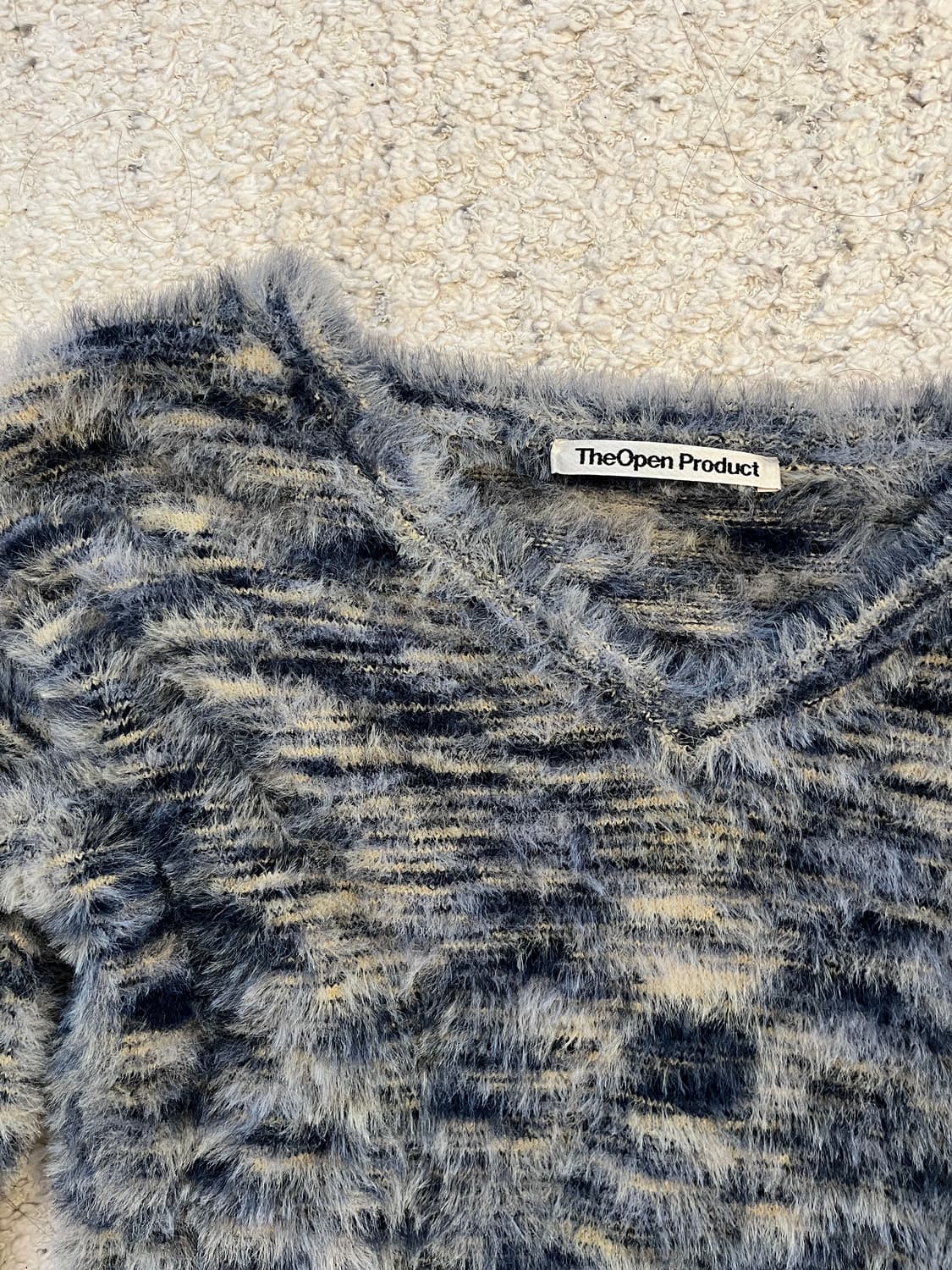 오픈와이와이 (구)더오픈프로덕트 헤어리 탑 상품이미지2