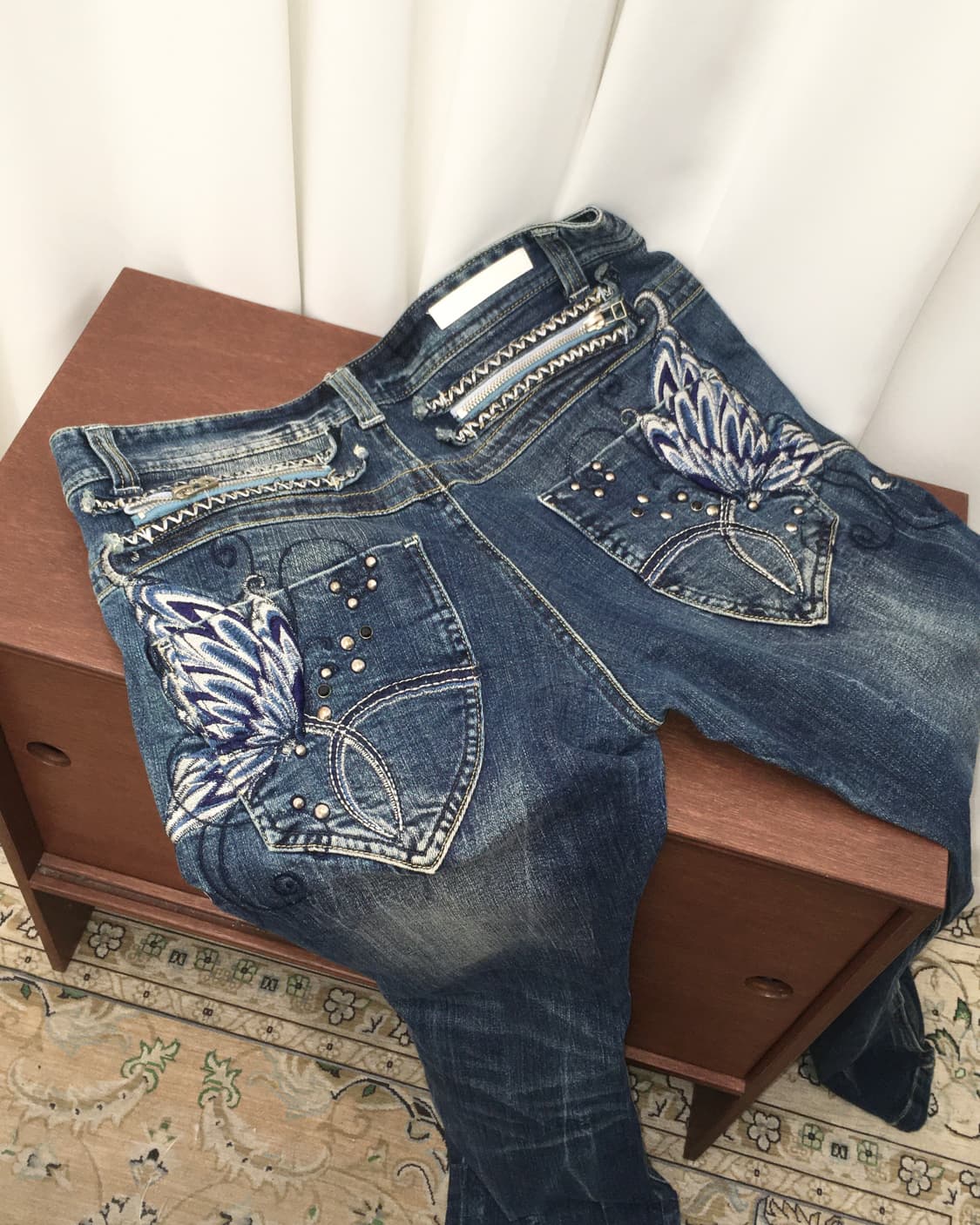 부츠컷 데님 상품이미지4