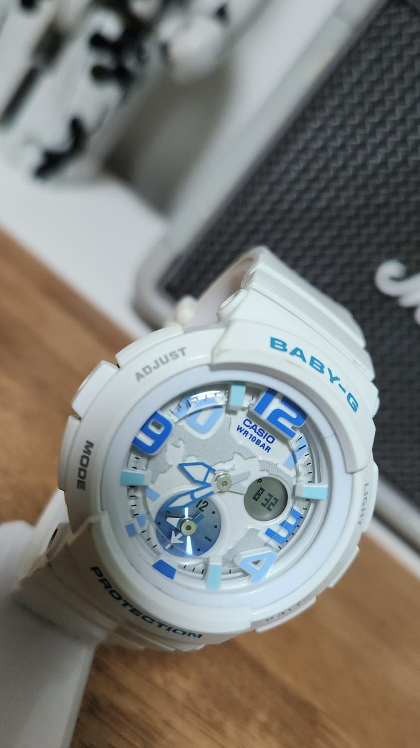 # Baby-G 베이비지 카시오 지샥 여성용 우레탄 시계 급처 상품이미지6