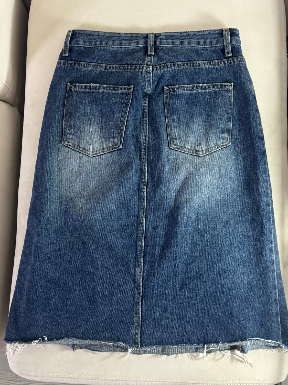 Polysooem 폴리수엠 데님 미디 스커트 1사이즈 상품이미지3