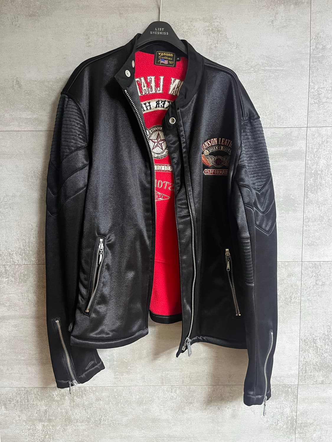 Vanson Leather biker jacket 상품이미지1