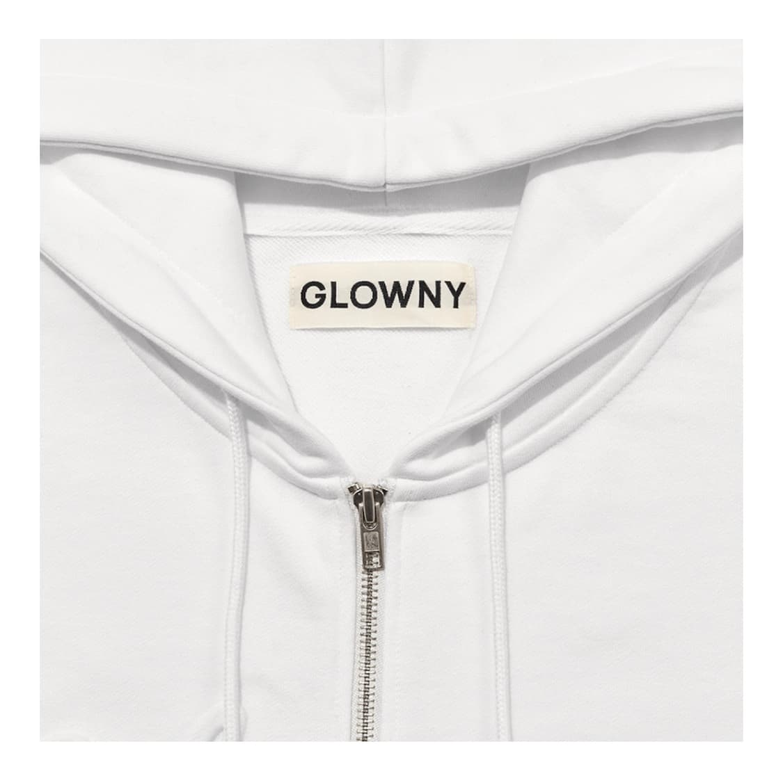 GLOWNY 글로니 조던 후드집업 화이트 상품이미지2