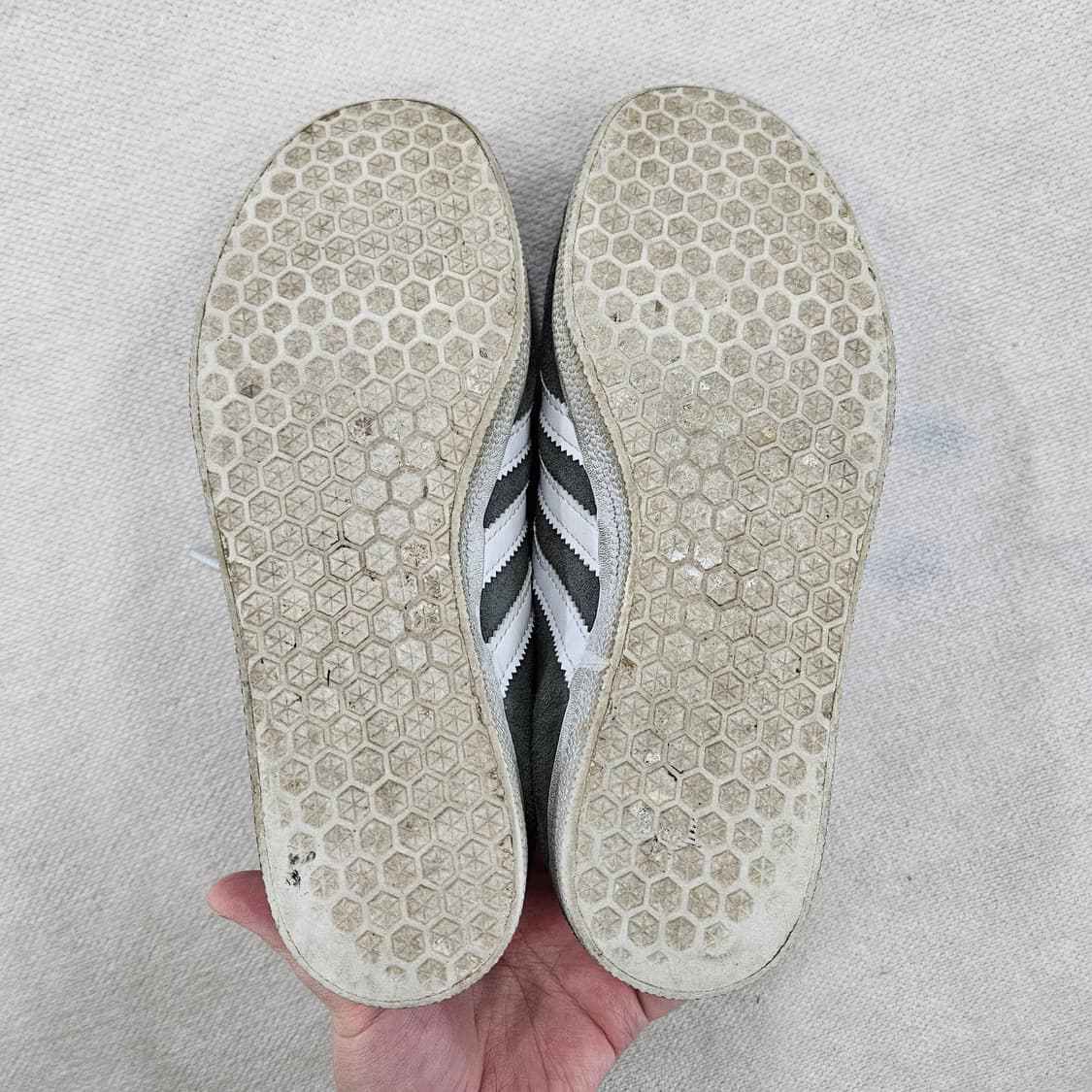 [220] 아디다스 여성 가젤 솔리드 그레이 스니커즈 0115YH2 상품이미지4