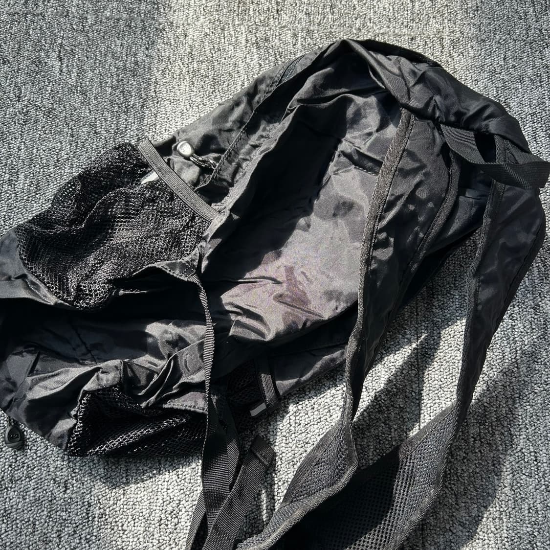 k2 블랙 나일론 미니 백팩 상품이미지2