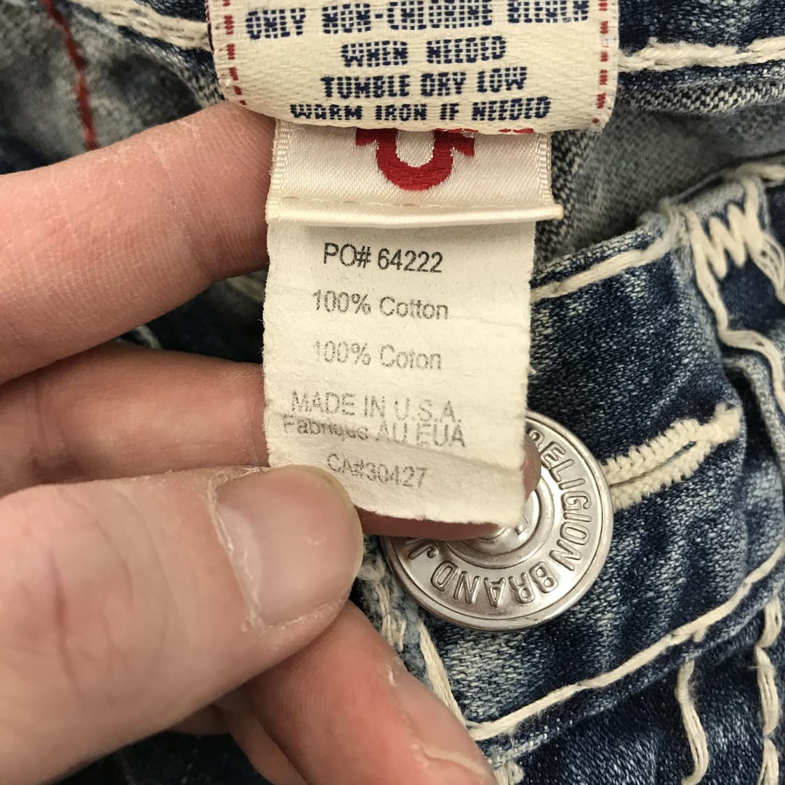 트루릴리전 USA 빌리슈퍼티 부츠컷 [29-30] 상품이미지6