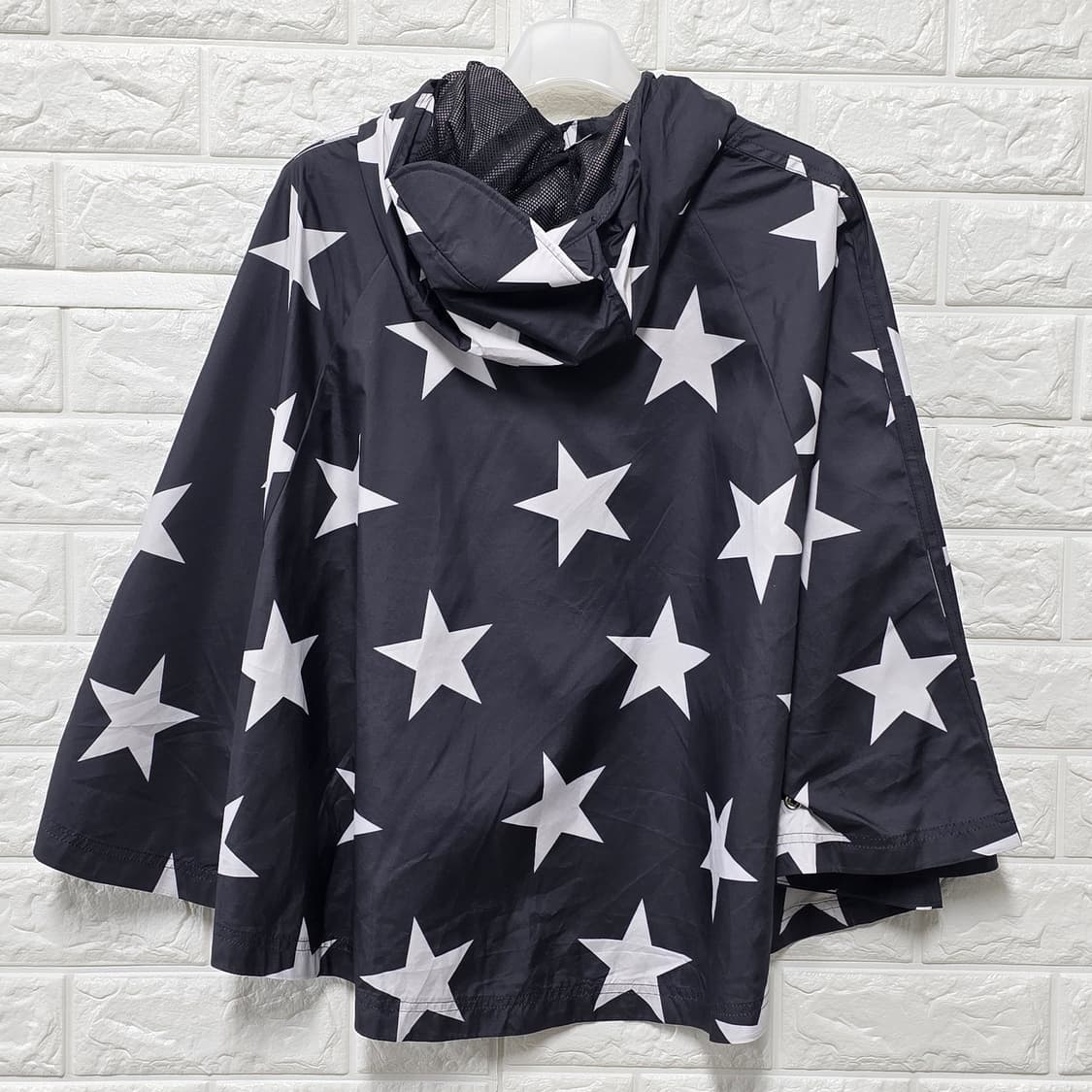 택포// 아디다스 별 패턴 레인코트 케이프 90 상품이미지4