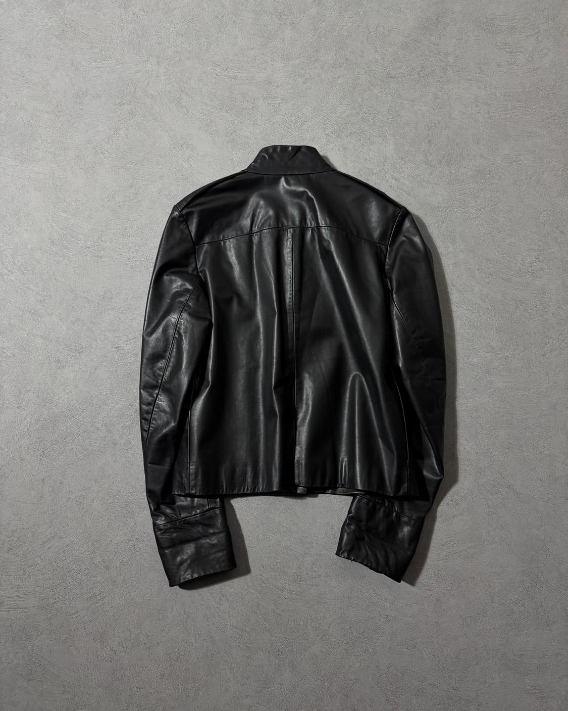 00’S 질샌더 히든버튼 레더자켓 상품이미지2