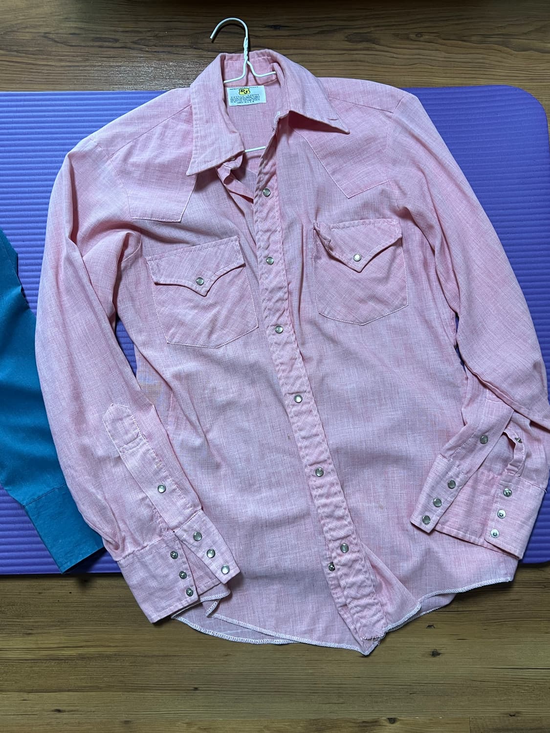 빈티지 웨스턴셔츠 3벌 일괄 상품이미지4