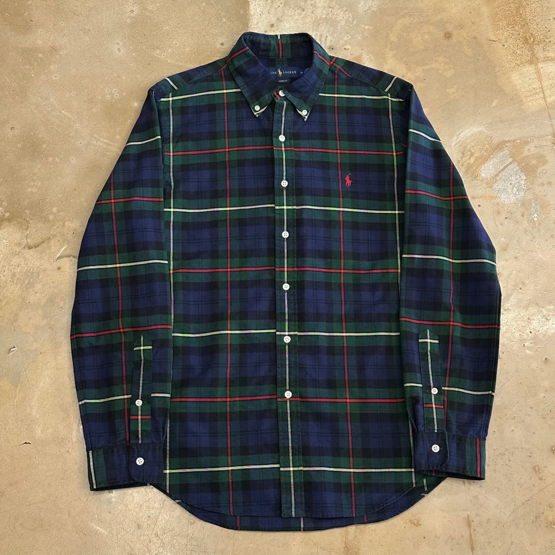 M 폴로랄프로렌 클래식핏 체크 셔츠 0331  상품이미지2