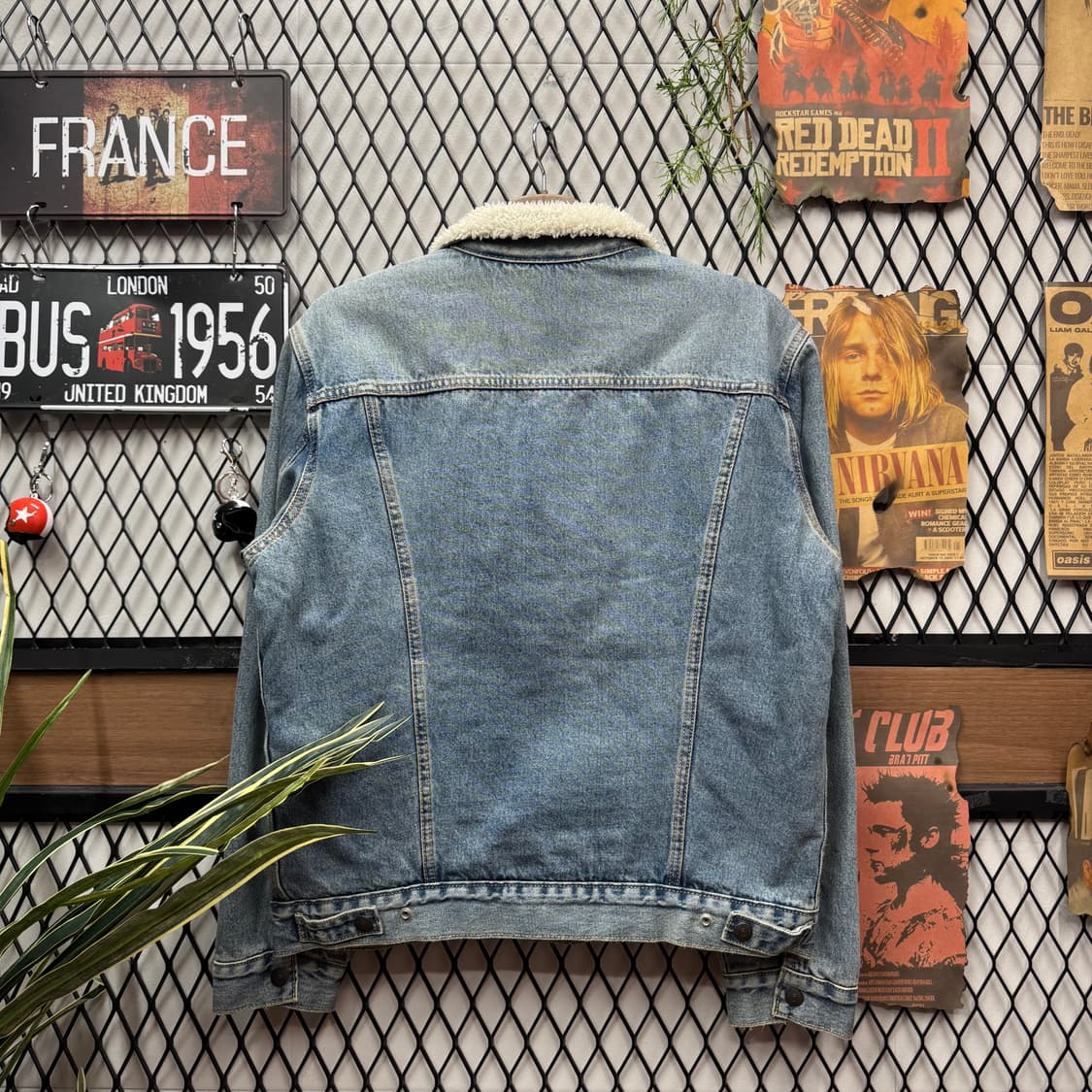 리바이스 타입 3 쉐르파 연청 데님 트러커 자켓 상품이미지2