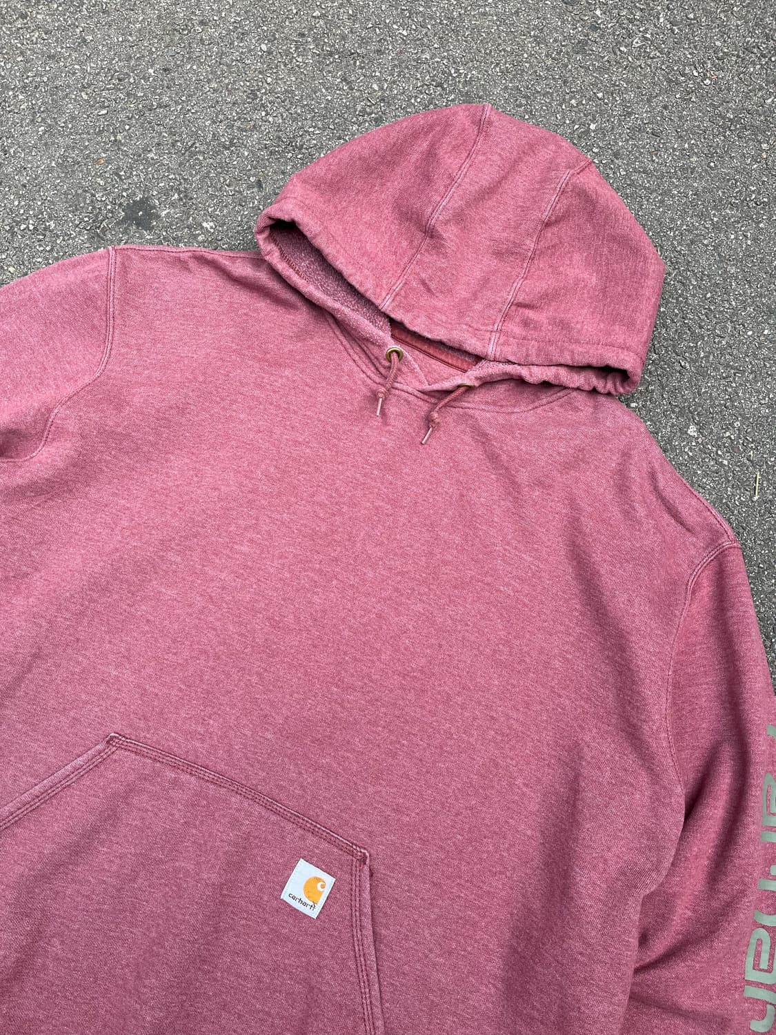 3XL) PINK Carhartt Sun Faded Hoodie 상품이미지2