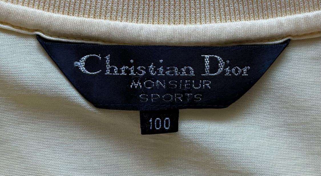Christian Dior 크리스찬 디올 옐로우 카라 슬리브  상품이미지4