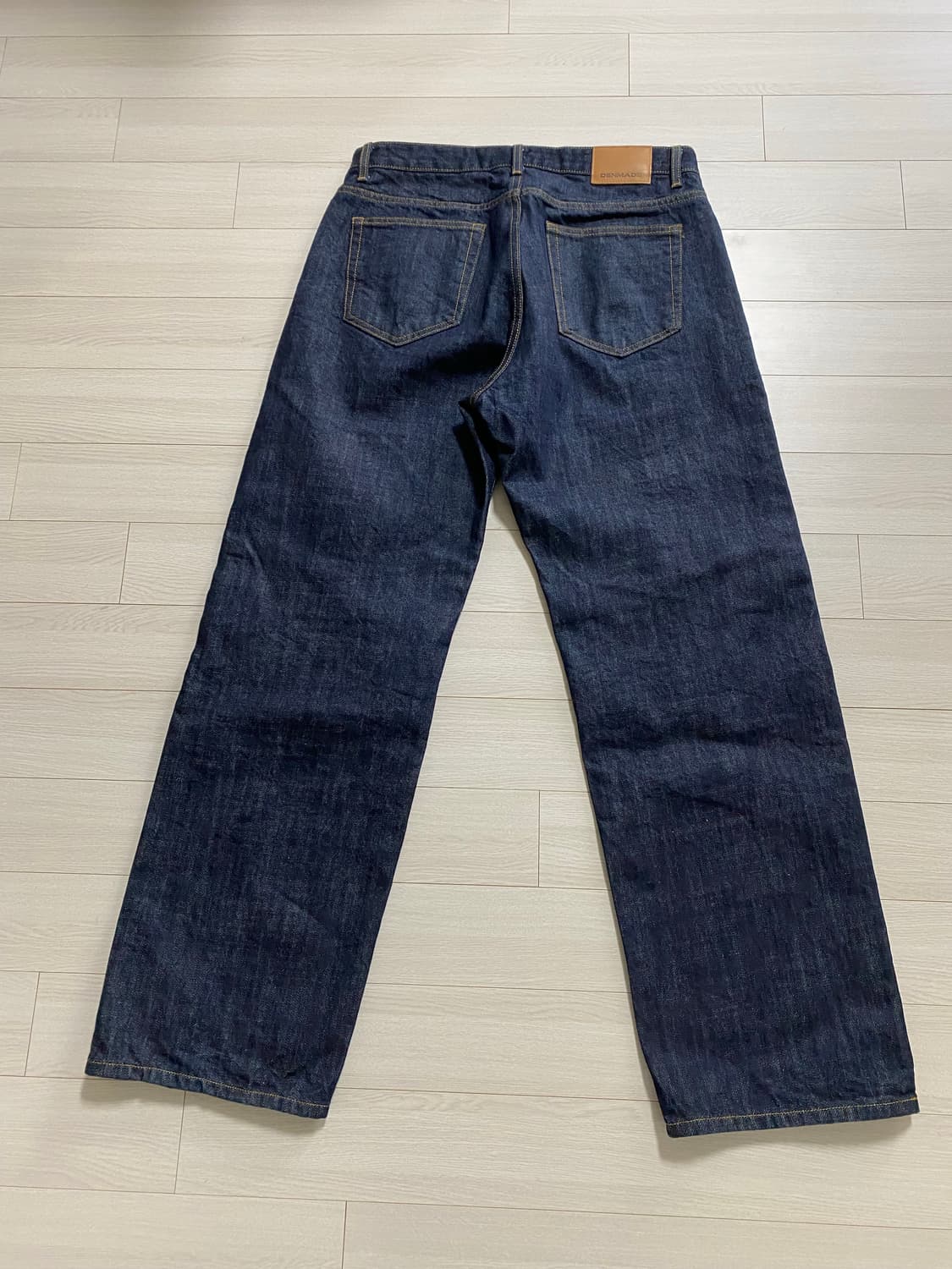 덴메이드 와이드 셀비지 데님 L 새상품 상품이미지2