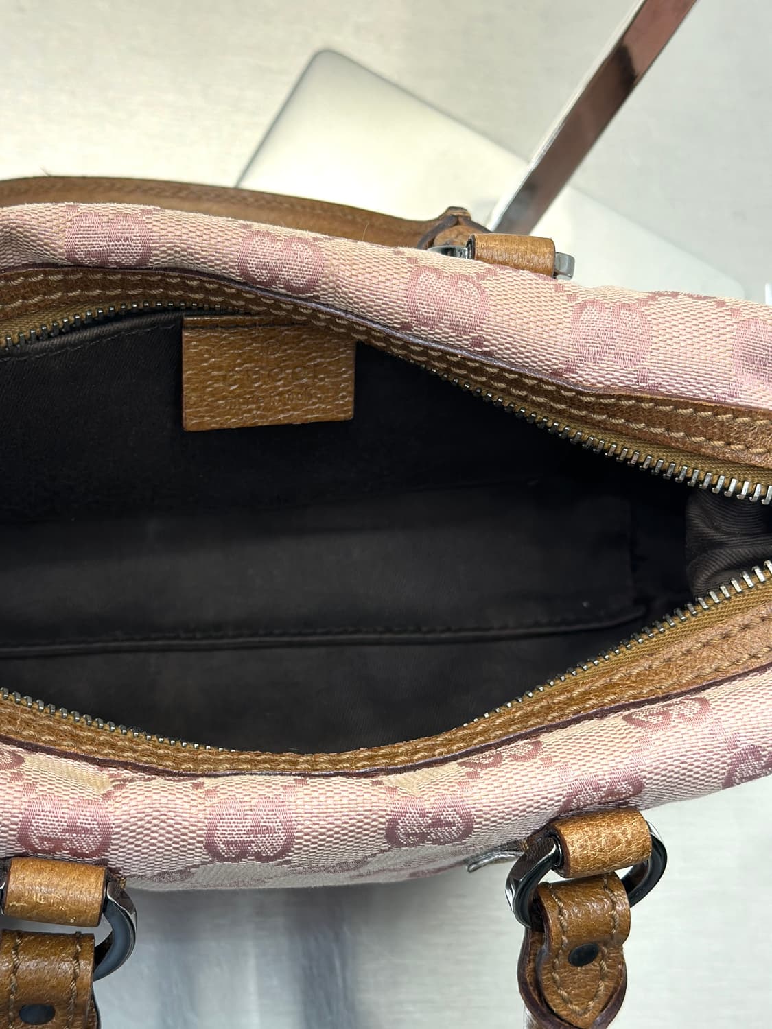 구찌 핑크 미니 보스턴 백  상품이미지4