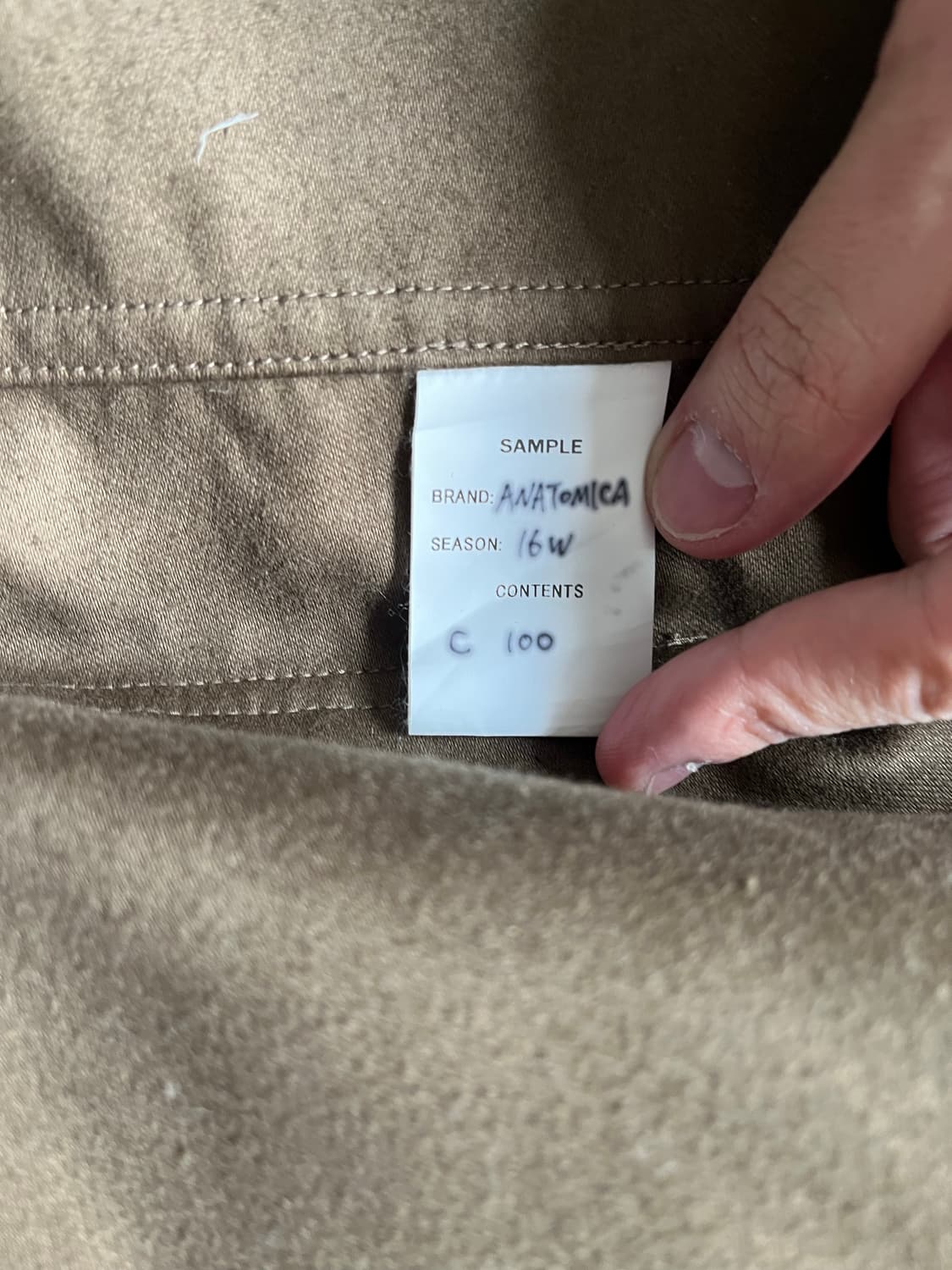 아나토미카 몰스킨 워크 자켓 (103-105) 상품이미지7