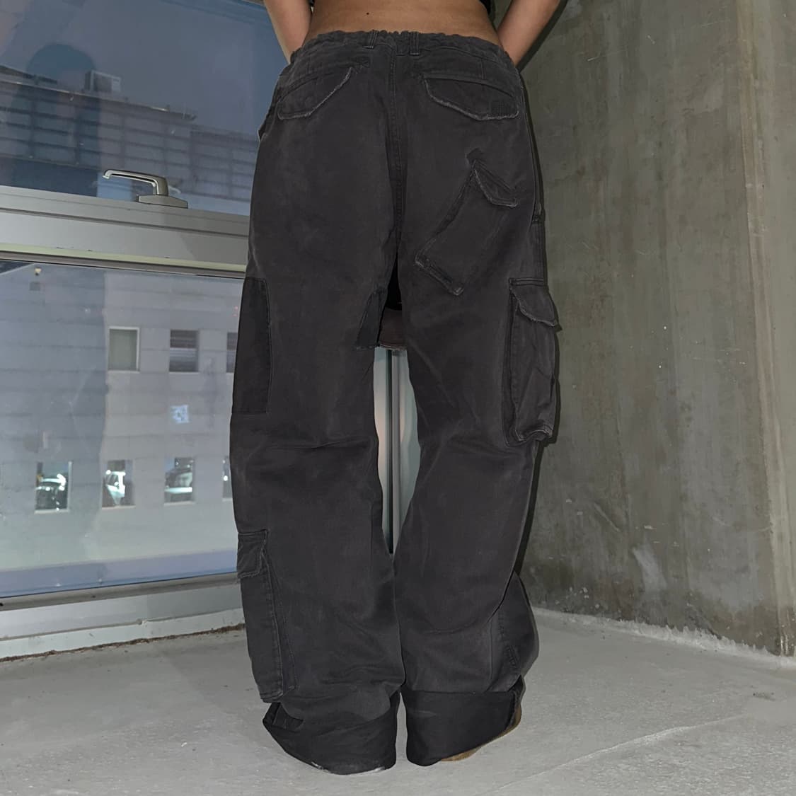 damage mini pocket cargo pants 상품이미지3