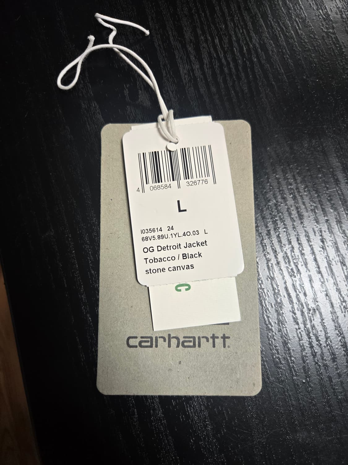 칼하트 디트로이트 자켓 토바코/블랙 상품이미지3