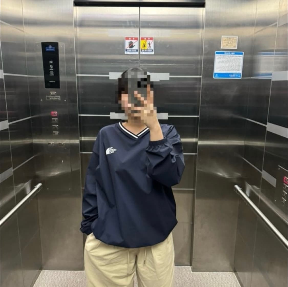 노스페이스 화이트 라벨 필드 크루넥 XL 상품이미지5