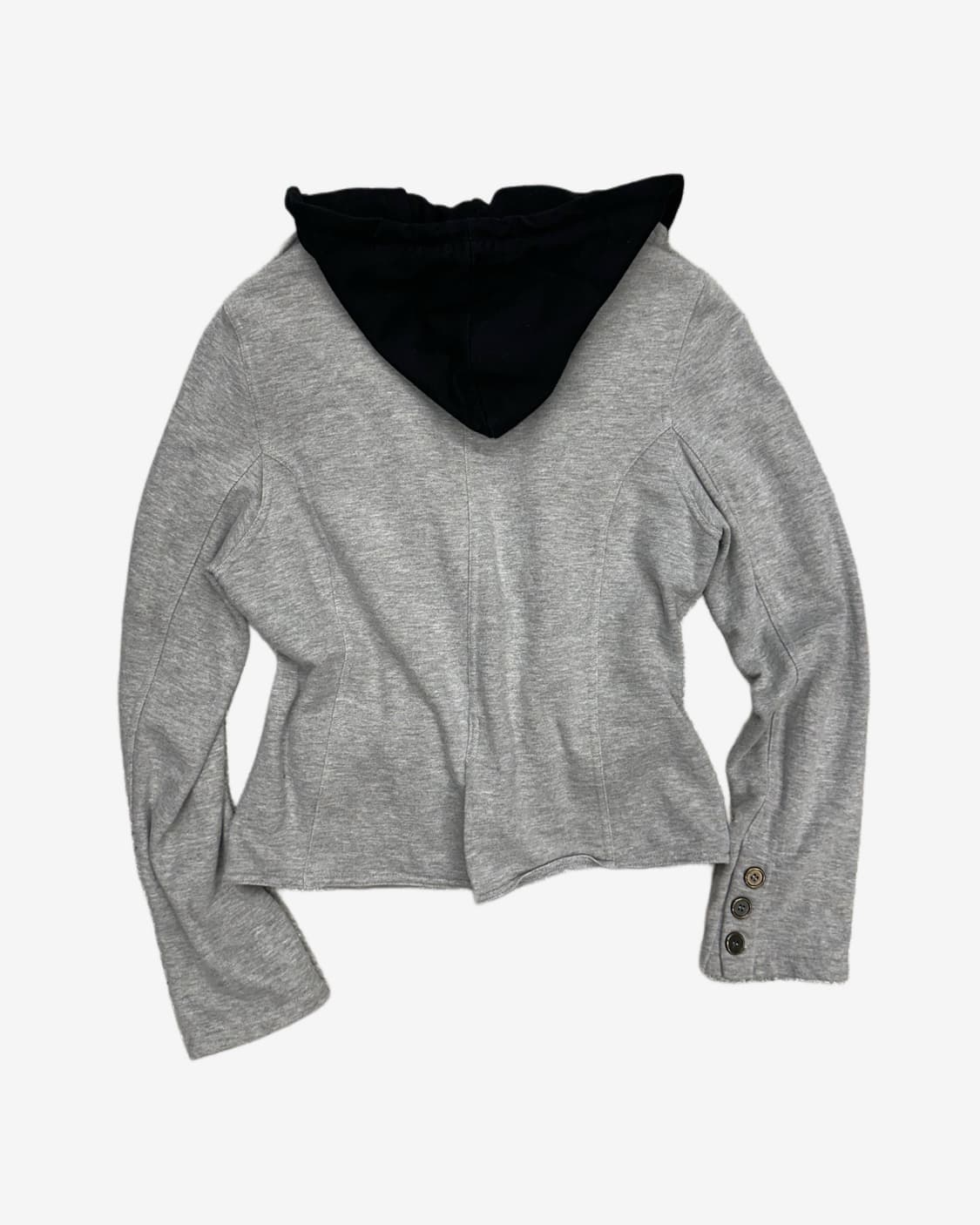 hood crop sweat blazer 상품이미지4