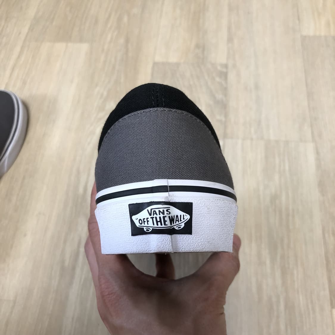 (265) 새상품 반스 VANS 에라 차콜 블랙 상품이미지6