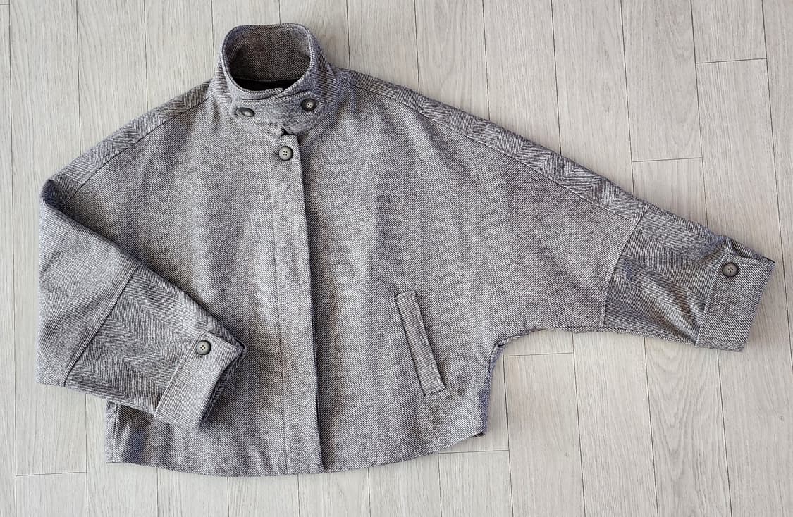 모던한 헤링본  자켓 상품이미지3