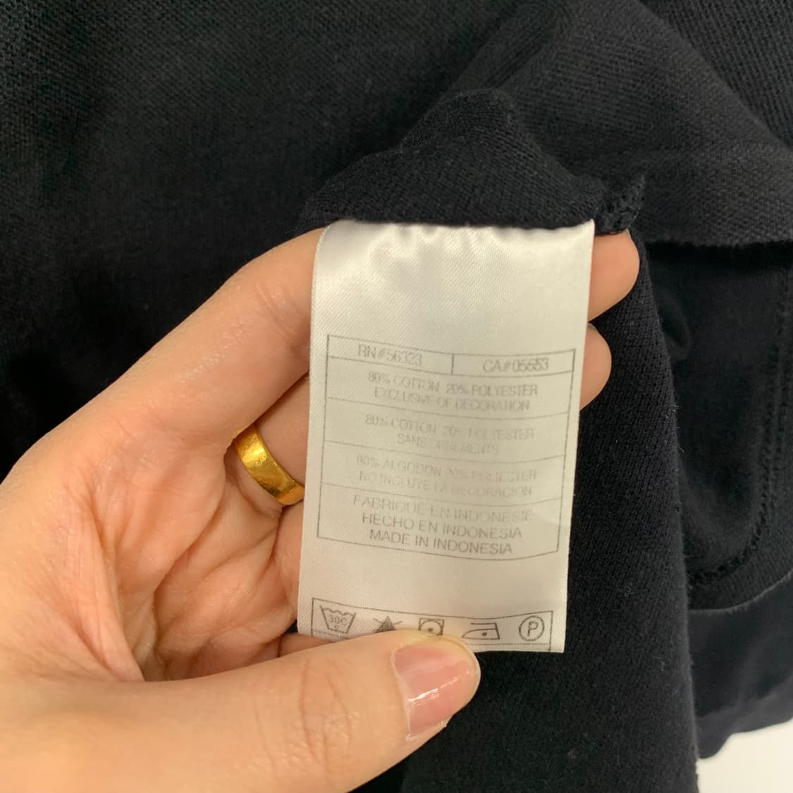 폴로 랄프로렌 빅포니 블랙 긴팔 카라 티셔츠 상품이미지5