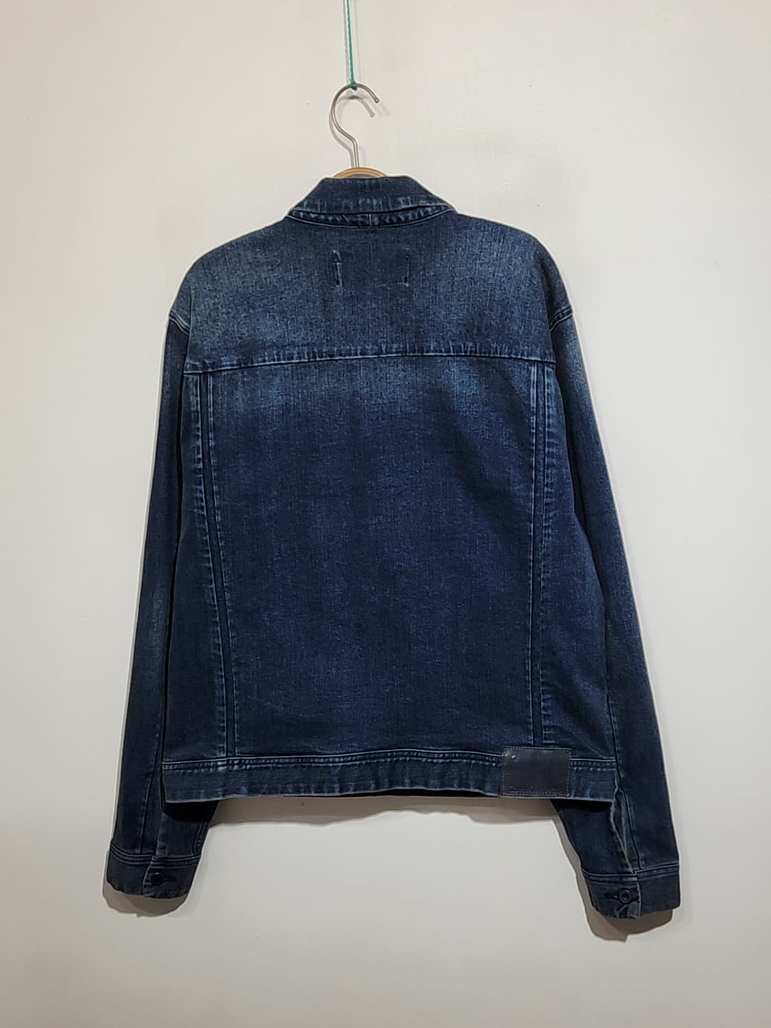 (XL) 캘빈클라인 청자켓 중진청 스판 CK 데님자켓  상품이미지5