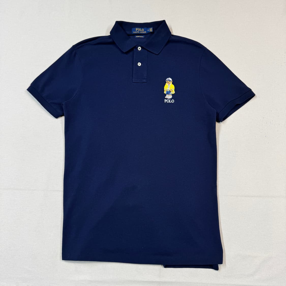 M) 폴로 랄프로렌 폴로베어 클래식 반팔 카라티 PK 네이비 상품이미지1