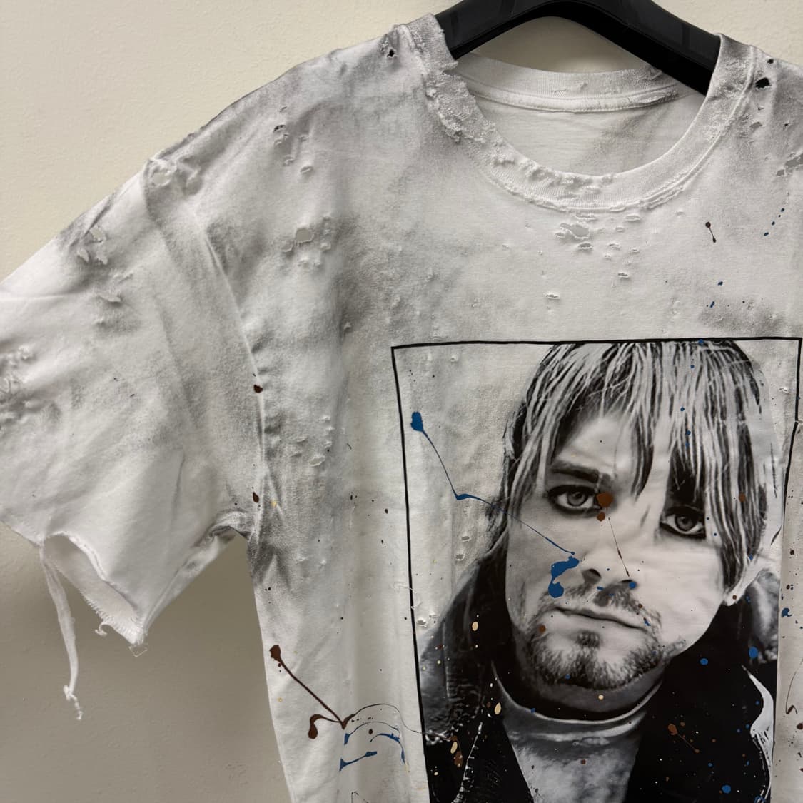 Vintage mood Kurt cobain grunge shirts 상품이미지5