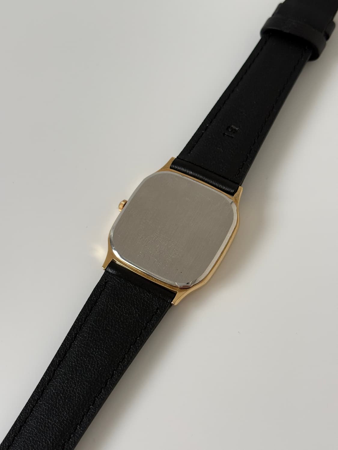 1980s Chariot Gold Square Quartz 상품이미지7