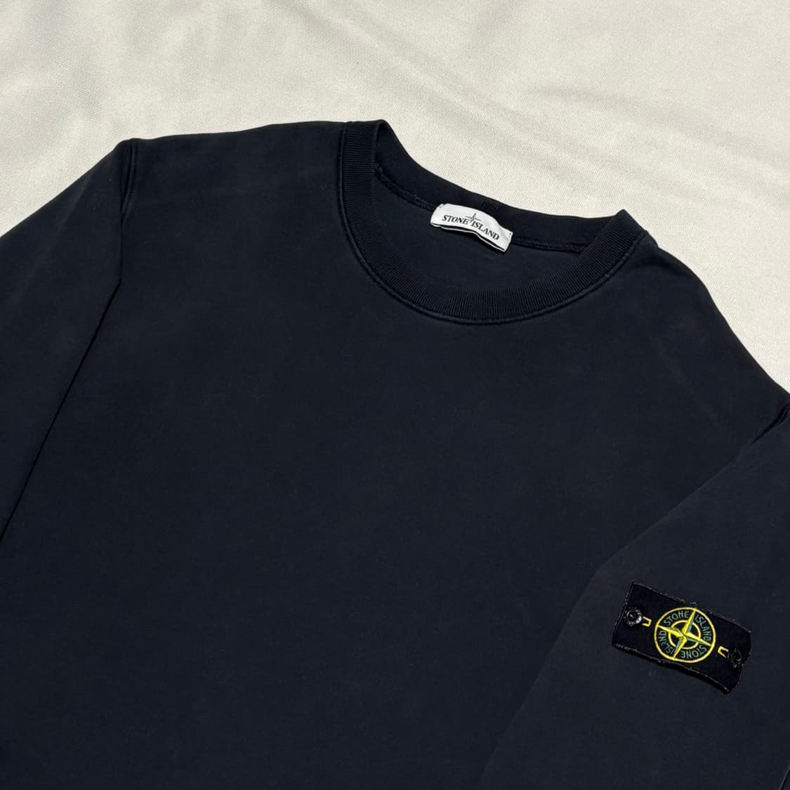 3XL 스톤아일랜드 패치와펜 라운드넥 맨투맨 상품이미지1