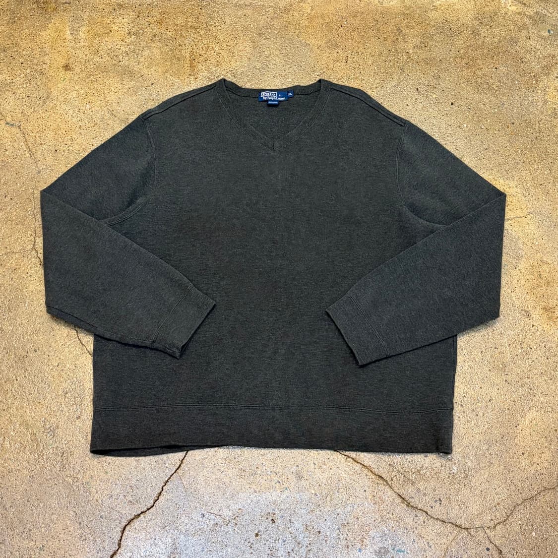 00s 미국 빈티지 폴로랄프로렌 브이넥 맨투맨 상품이미지1